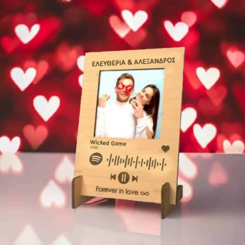 Προσωποποιημένη Spotify κορνίζα με ονόματα